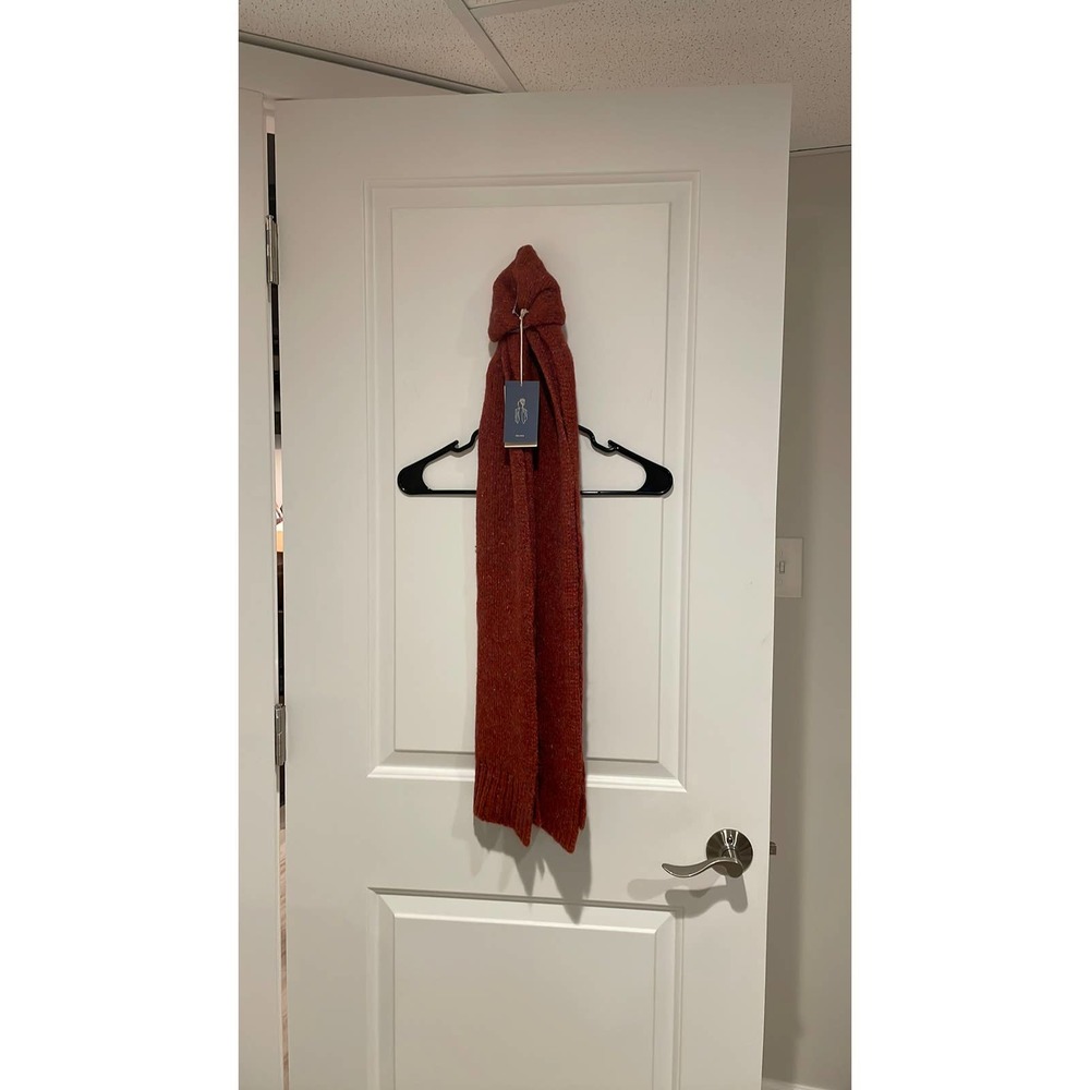 NEW Universal Thread oblong orange scarf nwt